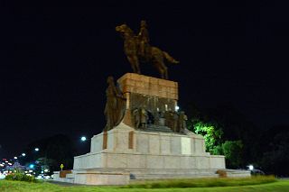 12 Monumento a Justo Jose de Urquiza At Sarmiento and Figueroa In Palermo Buenos Aires.jpg